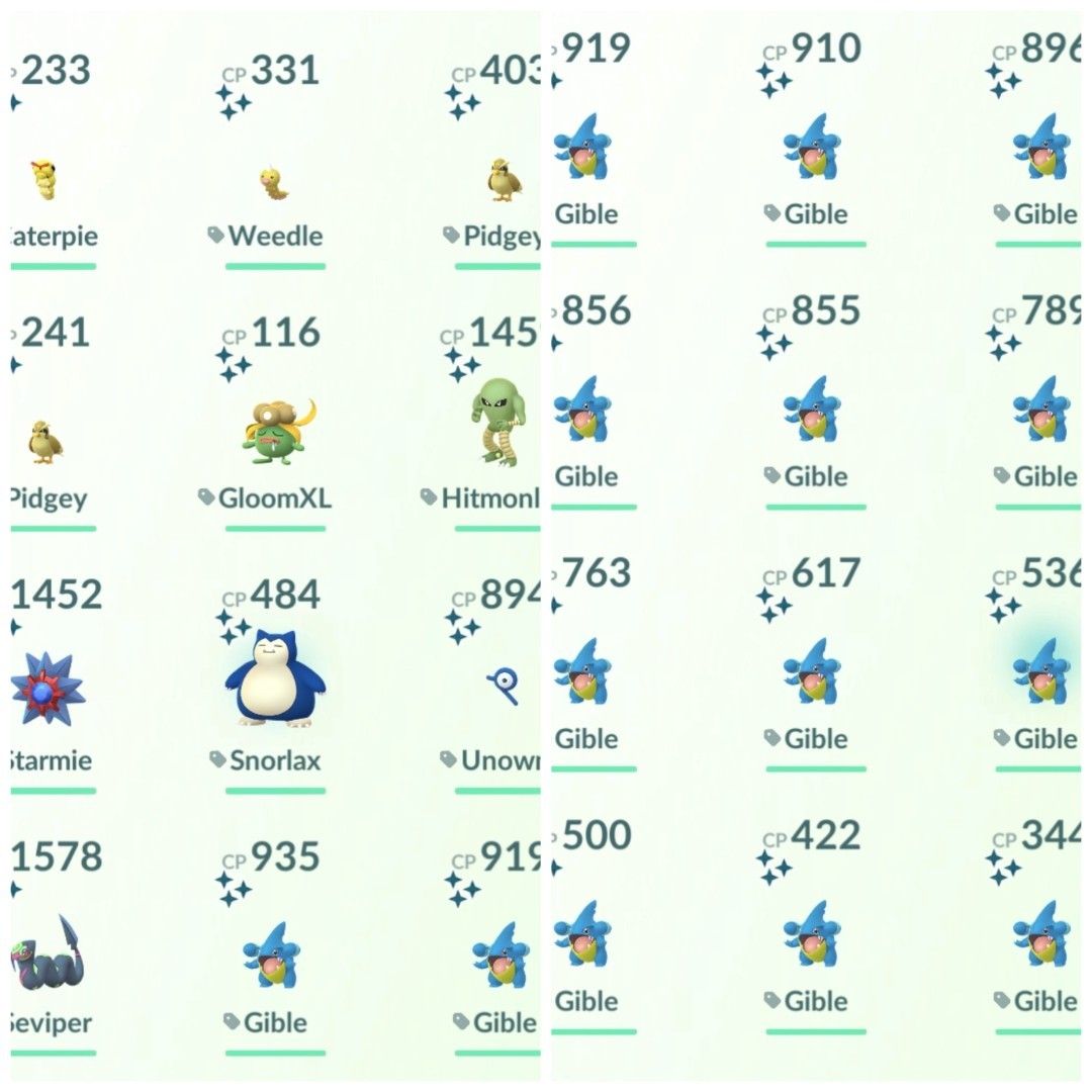 Pokemon Go normal Shinnies BATCH 2 (Category: In-Game Products) located in Antipolo. Submitted by dhawnnn (Listing ID 1462314466, Image 1). Description: Normal shinnies batch 2 for only 30-50 pesos each Can only do registered trades or 30 days reservation until Ultra friends Minimum of 2 pokemons for reservations Can also send thru Home and do custom OT Can evolve upon request PS: These are from different accounts If you need any other pokemon th