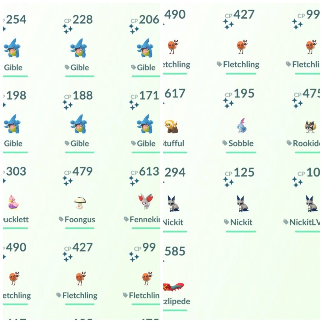 Pokemon Go normal Shinnies BATCH 2 (Category: In-Game Products) located in Antipolo. Submitted by dhawnnn (Listing ID 1462314466, Image 2). Description: Normal shinnies batch 2 for only 30-50 pesos each Can only do registered trades or 30 days reservation until Ultra friends Minimum of 2 pokemons for reservations Can also send thru Home and do custom OT Can evolve upon request PS: These are from different accounts If you need any other pokemon th