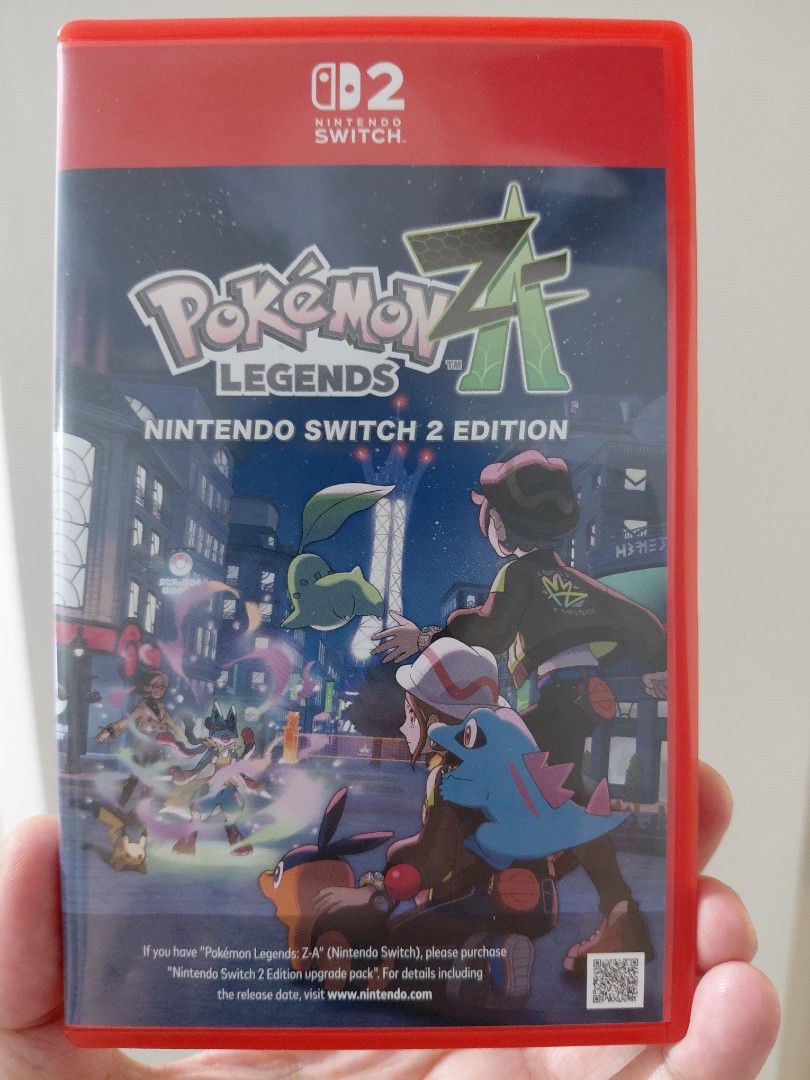Pokemon Legends ZA - Nintendo Switch 2 Game (Category: Nintendo) located in Quezon City. Submitted by npmrcl (Listing ID 1462276792, Image 1). Description: - Pokemon Legend ZA for Nintendo Switch 2 - USA Region - Includes game cartridge - Experience action-packed, real-time battles - Discover the power of Mega Evolution - Embark on new adventures in the Sinnoh region - A must-have for Pokemon fans!.