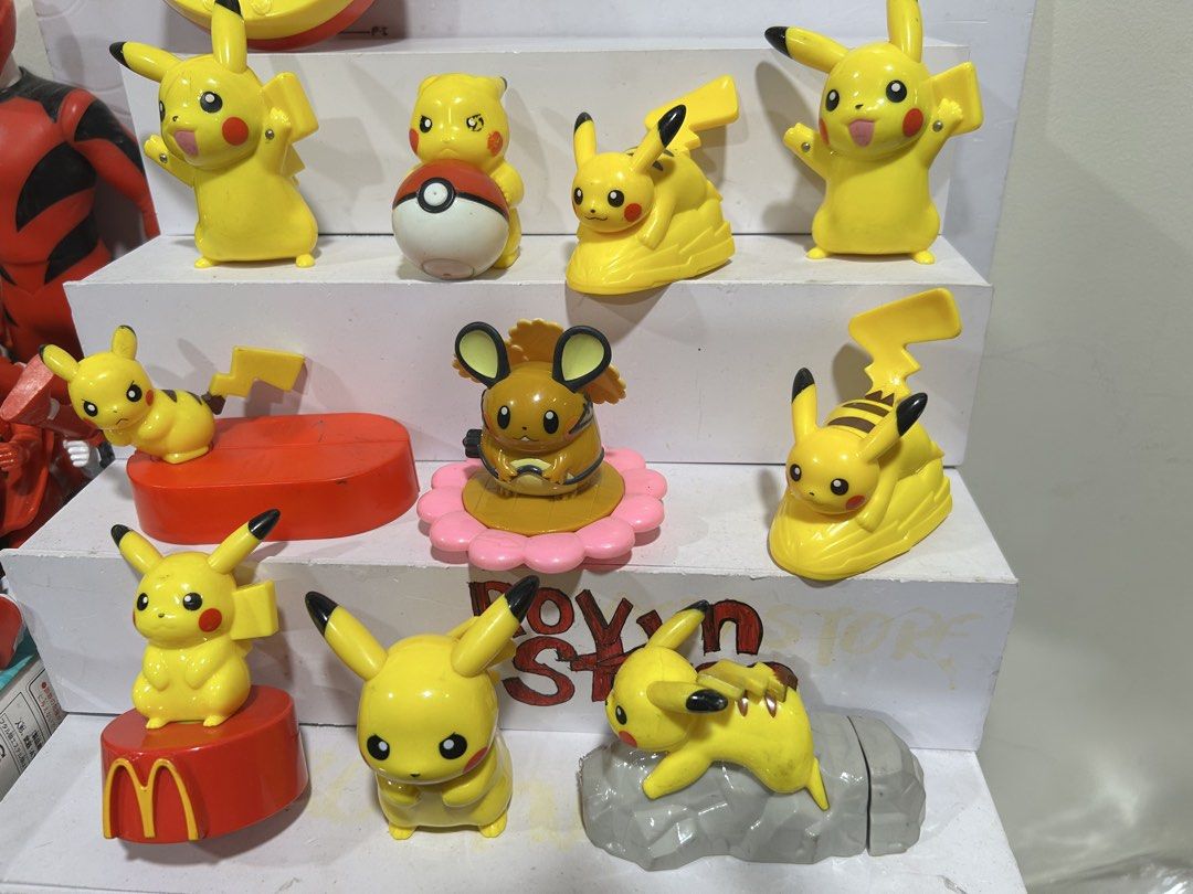 pokemon mealtoy figures and merch (Category: Figurines & Statues) located in Caloocan City. Submitted by rovynstore30 (Listing ID 1456329858, Image 2). Description: Pokemon mcdo figures take all bundle 1 pc. pokeball no markings take all for only 1k (negotiable) as is, what you see is what you get mod: lalamove or 🍊checkout 1st to pay via gcash *crossposted #pokemon #pikachu #rovynstore what you see is what you get 1st to pay policy *crossposted