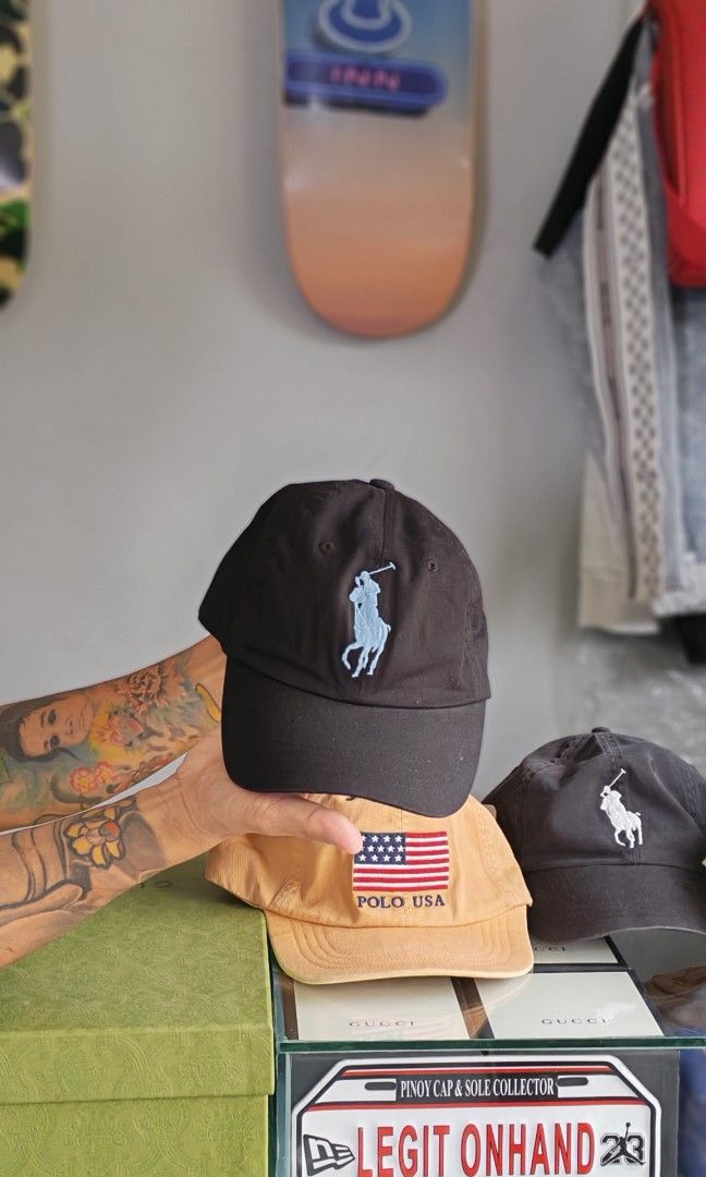 POLO Ralph Lauren caps (Category: Caps & Hats) located in General Mariano Alvarez. Submitted by legitonhand.ph35961 (Listing ID 1462380167, Image 1). Description: Ralph lauren caps 2999php each 100%Authentic /Original 💯 Pre-owned /Used ☑️ Exellent condition ☑️ Cod available thru Lbc 🛵 For inquiries or purchases Please send us a message or visit our Store..