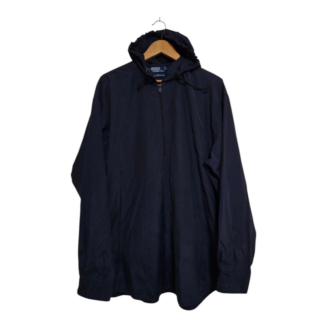 Polo ralph lauren half zip windbreaker (Category: Coats, Jackets and Outerwear) located in Baguio. Submitted by fadexquisite (Listing ID 1462293908, Image 1). Description: Polo ralph lauren half zip windbreaker Xxlarge 32x28 Excellent condition 500 plus ship fee.