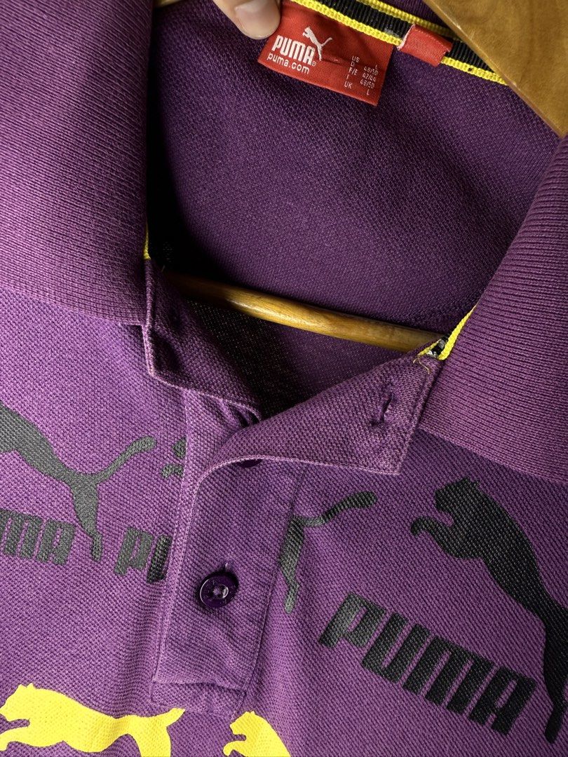 POLO SHIRT PUMA LARGE PURPLE (Category: Announcements) located in Rizal. Submitted by bhe.mm (Listing ID 1462342869, Image 3). Description: SIZE: LARGE DIMES: 21 x 27.5 excellent condition slight negotiable Payment first Payment method Gcash Shipping - J&T or Lalamove ( sf shoulder by buyer...