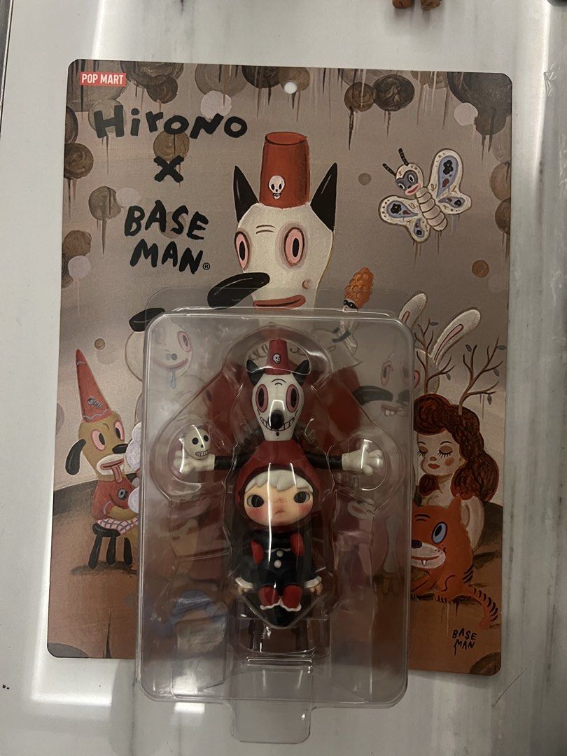 Pop Mart Hirono x Base Man Blind Box Figure (Category: Designer & Blind Box Toys) located in Bulacan. Submitted by wisefox_0c6ee6 (Listing ID 1462347578, Image 1). Description: Selling a Pop Mart Hirono x Base Man collectible figure. This is from the blind box series. The figure is still in its original packaging. Great for collectors of designer toys and art figures. Unique design by Base Man. -Negotiable .