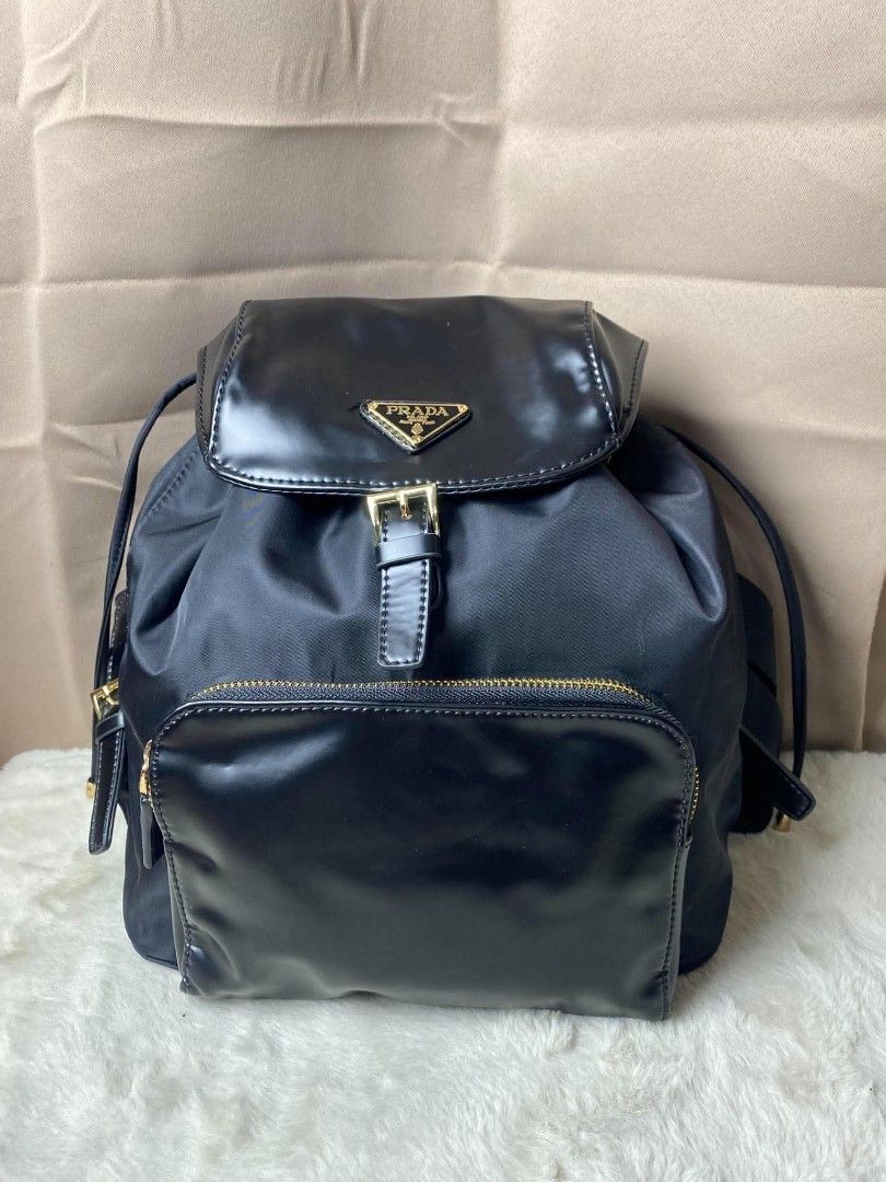 Prada backpack (Category: Backpacks) located in Butuan. Submitted by leah_31.1994 (Listing ID 1462436834, Image 1). Description: maganda to sa personal.