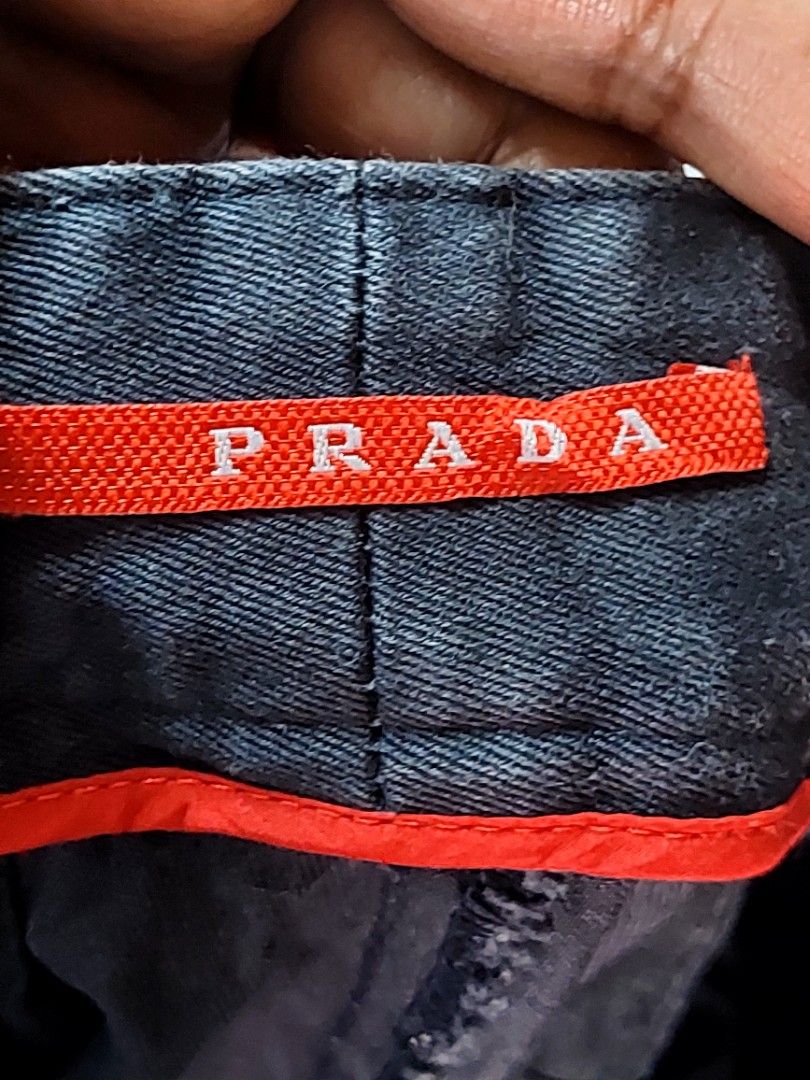 Prada chino pants (Category: Chinos) located in Santa Rosa. Submitted by roycerocus (Listing ID 1462436200, Image 3). Description: guaranteed liget size 48 on tag fit to 32 to 33 inches lost 1 button on back pocket relaxed cut.