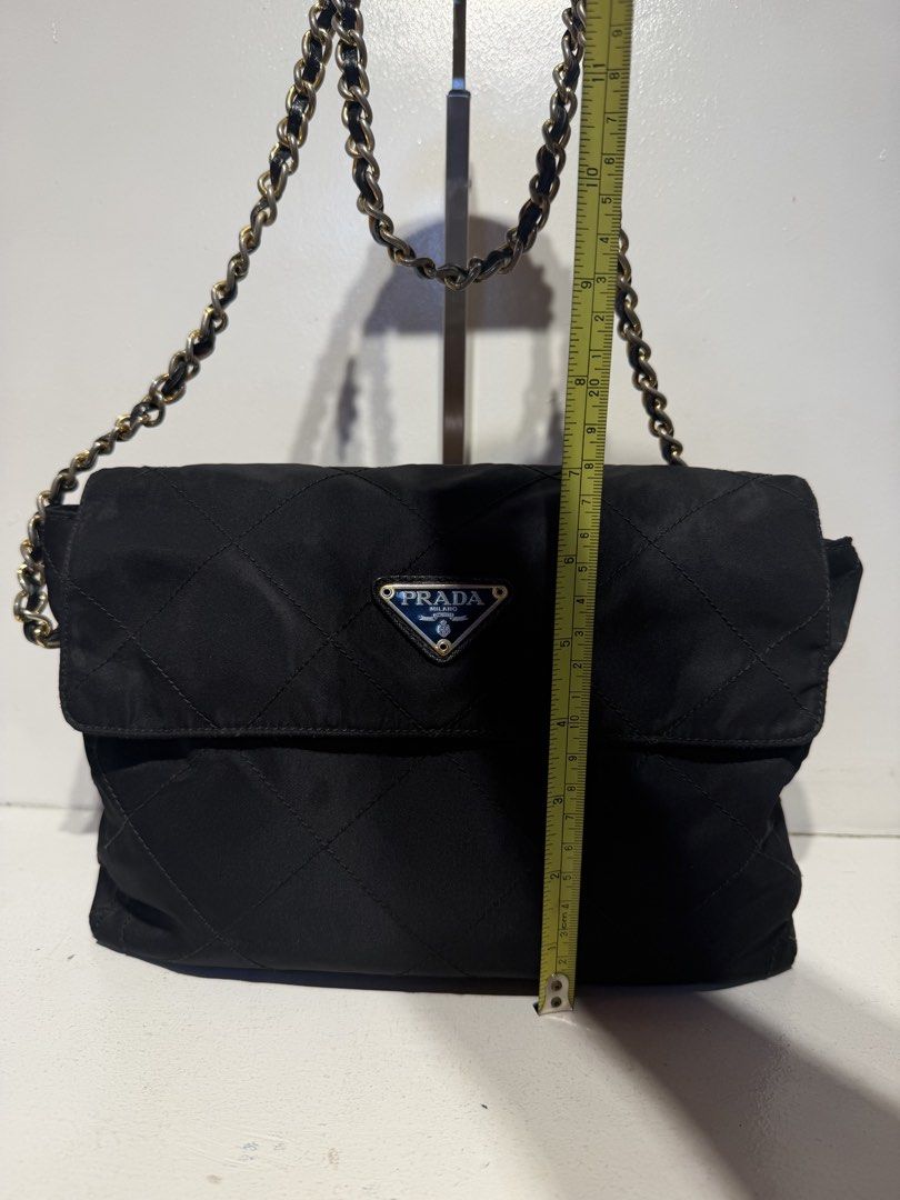 Prada Tessuto Quilted Shoulderbag (Category: Shoulder Bags) located in Pasig City. Submitted by armoire_deluxe (Listing ID 1462419871, Image 3). Description: Pre💕 item. In good condition..