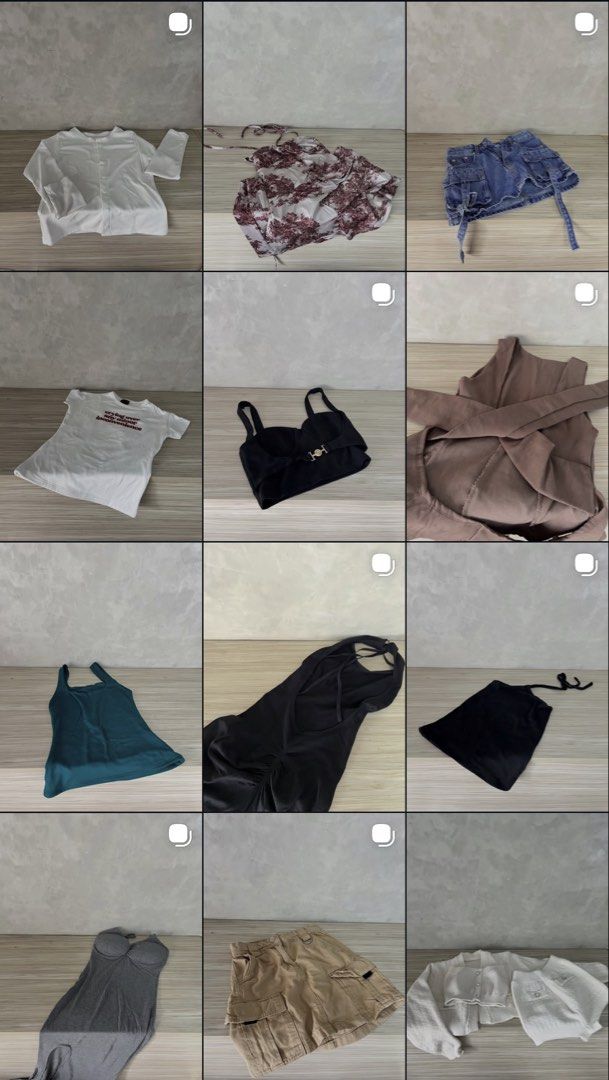 PRELOVED Clothes (Category: Dresses) located in Cavite. Submitted by _aeryeng (Listing ID 1462421382, Image 3). Description: Most of the items were worn once only. Dm me for the pricing..