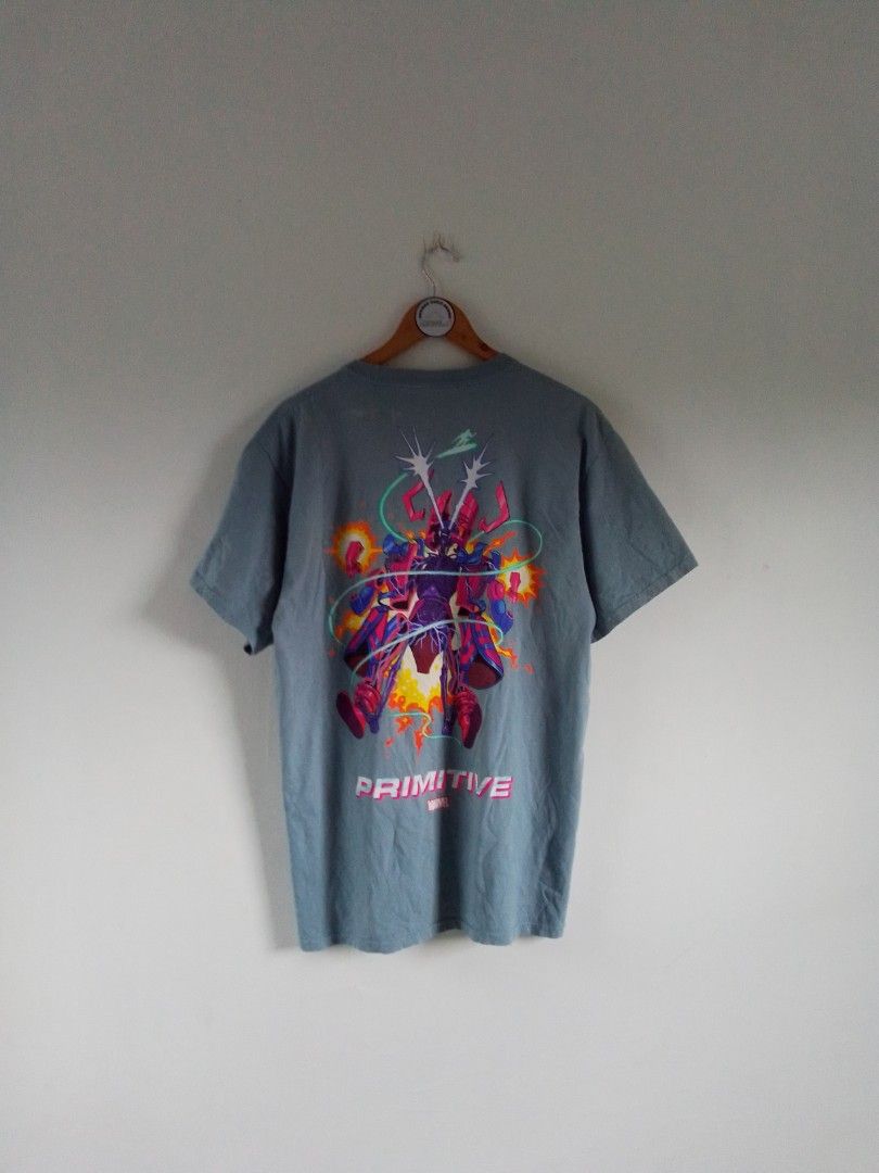 Primitive x Marvel Galactus T-Shirt (Category: Tshirts & Polo Shirts ) located in Malilipot. Submitted by santosbolofer (Listing ID 1462338299, Image 2). Description: Primitive x Marvel Galactus Large on tag Length 29 Width 21 9/10 colorate Need wash white stain 250 plus sf.