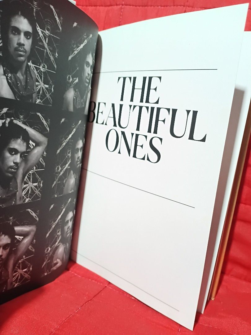 Prince: The Beautiful Ones (Category: Storybooks) located in Manila. Submitted by krishna_ayanami (Listing ID 1462437497, Image 2). Description: - Book Title: Prince: The Beautiful Ones - Content: Features Prince's own writings and photography. - Condition: Excellent, well-preserved. - Ideal for: Prince enthusiasts and collectors. - A rare glimpse into the artist's personal world..