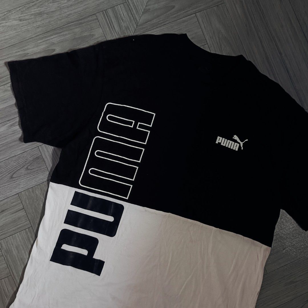 Puma Power Colorblock Shirt (Category: Tshirts & Polo Shirts ) located in Los Banos. Submitted by ndrwthrift (Listing ID 1462381098, Image 2). Description: Puma Power Colorblock Shirt Condition - 9/10 Size - L on tag Dimes - L 28" W 21" Color Rate - 10/10 Issue - NONE (Needs Wash) *meet up or shipping via lalamove (buyer's expense) *can ship nationwide via j&t.