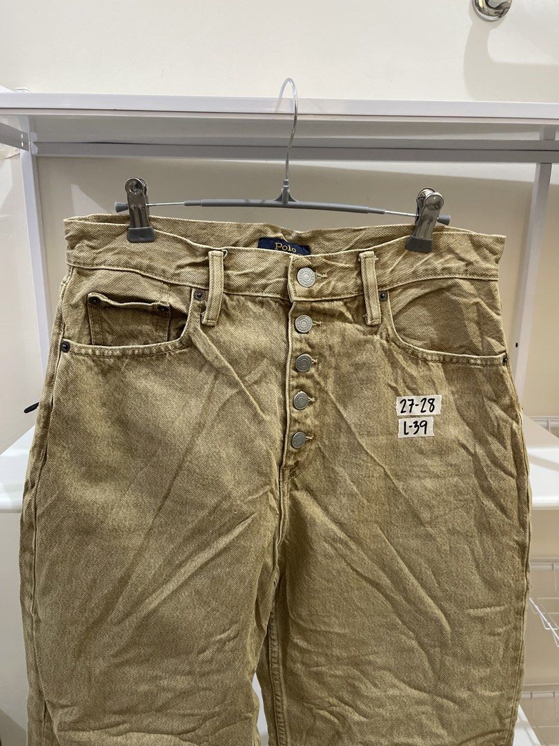 Ralph lauren (Category: Jeans) located in Makati City. Submitted by rxscitees.ph (Listing ID 1462342253, Image 2). Description: Ralph lauren baggy pants Size: 27-28 L-39 Super like new condition.