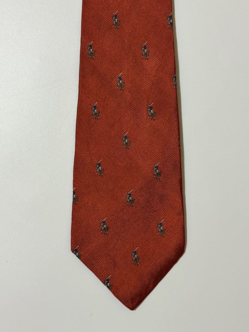 RALPH LAUREN NECKTIE (Category: Ties) located in Tuguegarao City. Submitted by oldmoneyfindsph (Listing ID 1462372115, Image 3). Description: RL NECK TIE ORANGE MULTIPONY ✅ONE SIZE ✅Condition: Excellent Condition ✅Color Rate:9/10 or better ✅Issue:None Mine:1000.