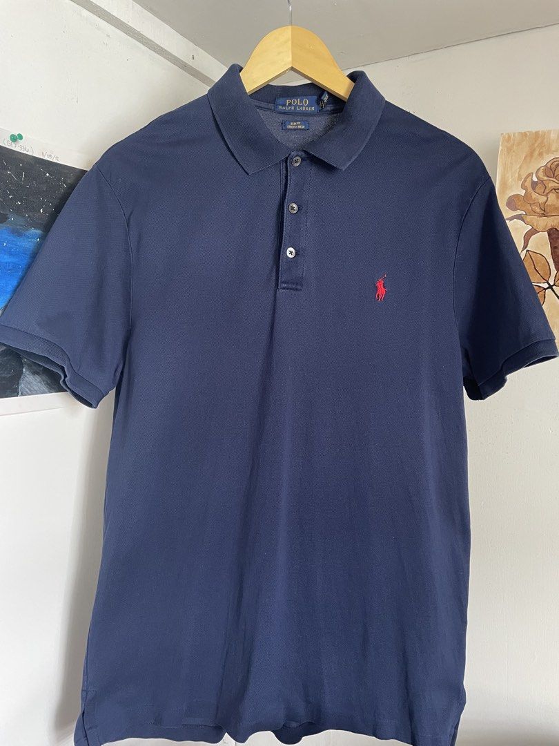 Ralph Lauren Polo Shirt (Category: Tshirts & Polo Shirts ) located in Davao. Submitted by thrift.ttt (Listing ID 1462287749, Image 1). Description: -Condition 9/10 -Color rate 9/10 -issue slightly cracked on buttons -Size Large -Dims - 20.5x29 Location-Davao City Payment-Gcash Courier-J&T.