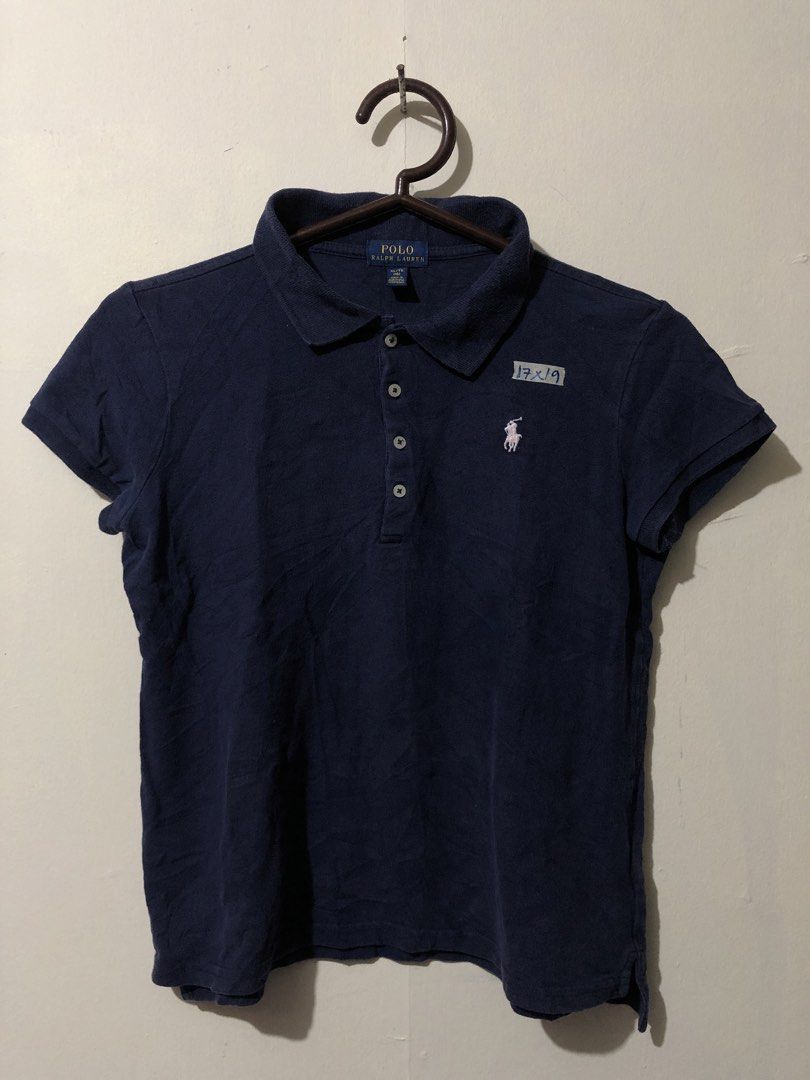 Ralph Lauren Polo Shirt (Category: Others Tops) located in Manila. Submitted by raremountain00 (Listing ID 1462421344, Image 1). Description: Authentic Good condition Size Medium to large women No issue wash lang.