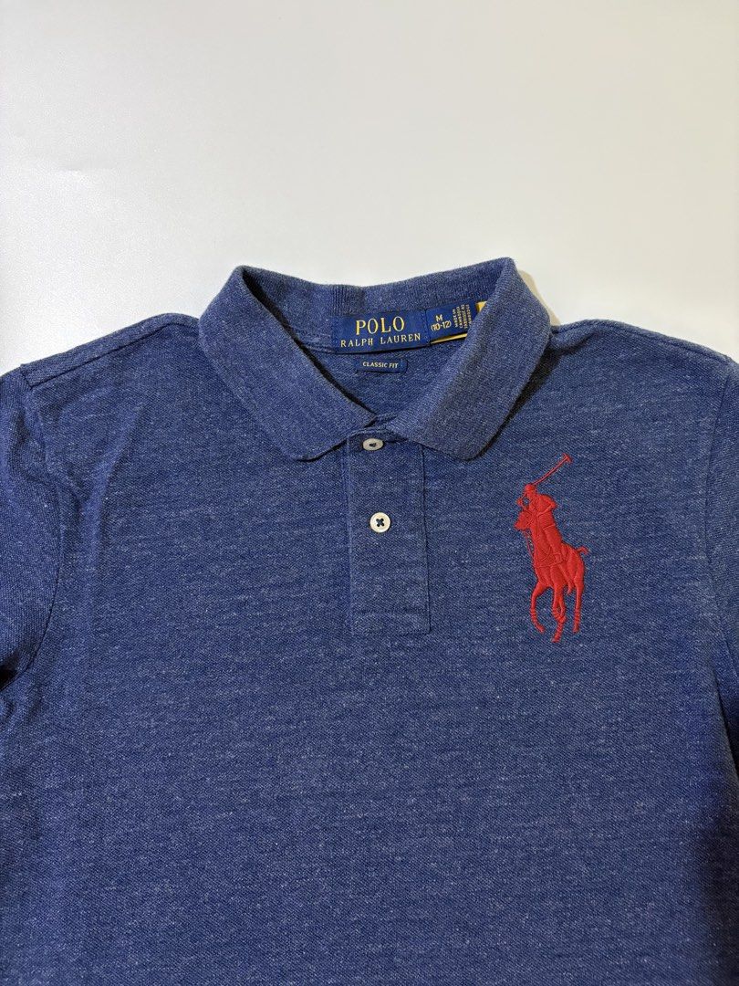 RALPH LAUREN POLOSHIRT (Category: Others Tops) located in Tuguegarao City. Submitted by oldmoneyfindsph (Listing ID 1462370499, Image 3). Description: RL DENIM POLOSHIRT WITH QR ✅Size M10-12 on tag but fits XS-S women’s frame ✅Dimes:16(armpit to armpit) x 21-22 ✅Condition: Excellent Condition ✅Color Rate:10/10 ✅Issue:None QR AUTHENTICATED .