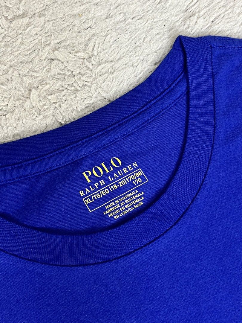 Ralph Lauren T-shirt (Category: Luxury Apparel) located in Manila. Submitted by luxarchive (Listing ID 1462316303, Image 3). Description: - best fit medium to large - color rate 9.9/10 - dimes 20.5x28 - issue NONE.