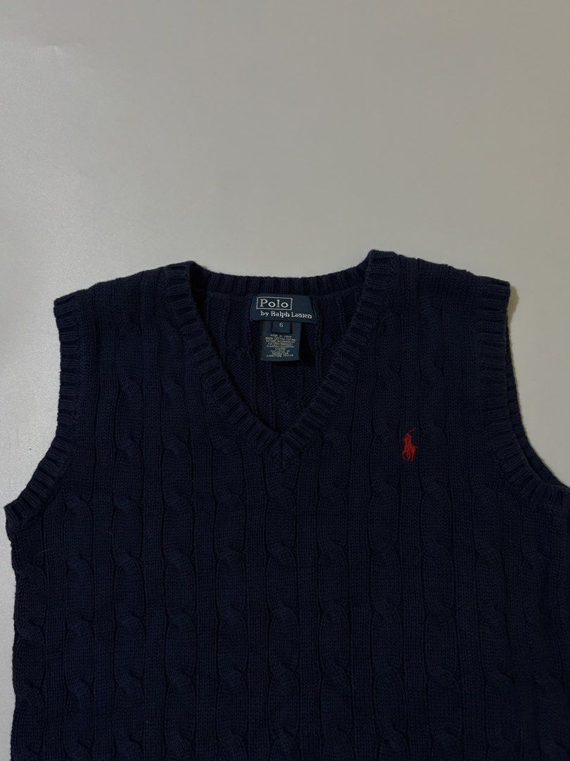 RALPH LAUREN VEST (Category: Others Tops) located in Tuguegarao City. Submitted by oldmoneyfindsph (Listing ID 1462370222, Image 3). Description: RL NAVY VEST ✅Size 6 on tag but fits XS-S women’s frame (croptop vest type) ✅Dimes:15 stretchable(armpit to armpit) x 18L ✅Condition: Excellent Condition ✅Color Rate:9/10 or better ✅Issue:None.