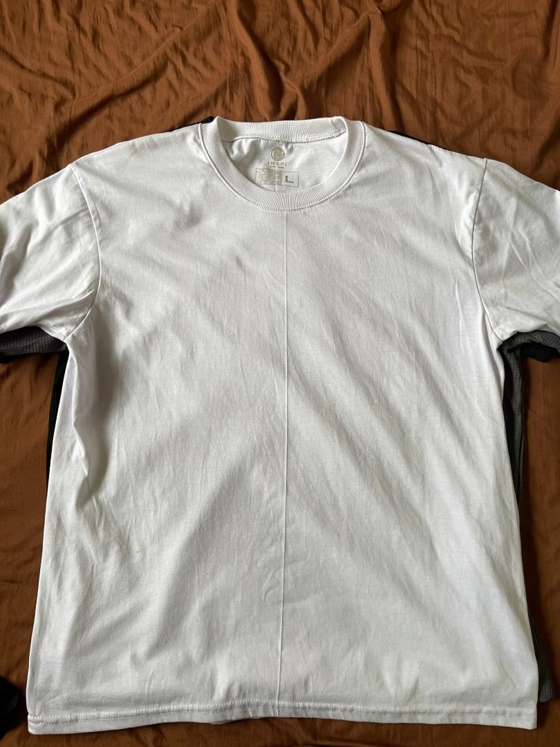 RANDOM BRANDS PLAIN SHIRTS (4 PCS) (Category: Formal Shirts) located in Manila. Submitted by ako.si.lemmor (Listing ID 1462329523, Image 3). Description: As pack bundle only, waffle and cotton shirt. 1 white - large 1 gray - medium fit to large 2 blacks - large and medium fit to large Ship at your own cost or pickup Mandaluyong..