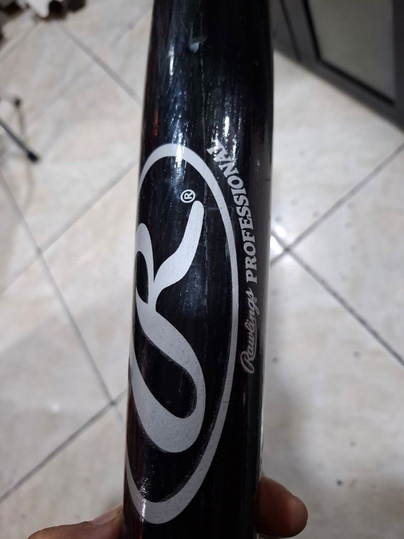 Rawlings Professional Big Stick Baseball Bat (Category: Other Sports Equipment and Supplies) located in Santa Rosa. Submitted by echojapansurplus_01 (Listing ID 1462397012, Image 1). Description: - Rawlings Professional Big Stick Baseball Bat -Model: T-MAEDA -Color: Black wood with silver Rawlings logo -Ideal for practice or games -Shows some signs of use, but overall good condition -Ready for its next owner fb page: ECHO JAPAN SURPLUS loc. balib