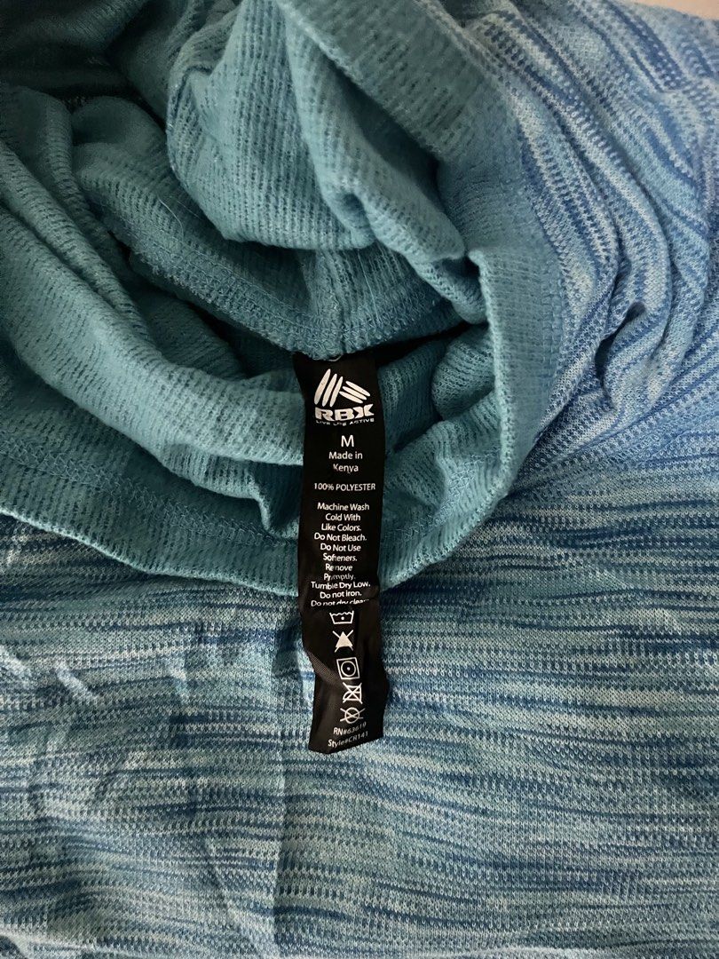 RBX Blue Marled Long Sleeve Top Size M (Category: Longsleeves) located in Naga. Submitted by rmapprl (Listing ID 1462398570, Image 2). Description: - RBX Long Sleeve Top - Color: Blue Marled Pattern - Size: Medium - Material: 100% Polyester - Features: Button details on the side - Perfect for: Workouts or casual wear - Fit: True to size.