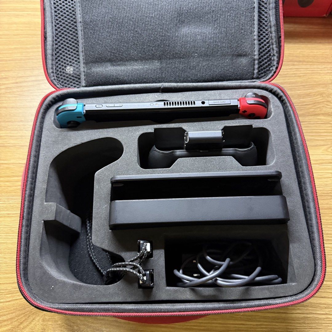 Red Blue Nintendo Switch Oled for Sale (Category: Nintendo) located in Pasig City. Submitted by mikollol (Listing ID 1462393979, Image 2). Description: Neon Red and Blue Nintendo Switch OLED WITH FREEBIES - Like new condition and no issues -10,000 fix price 📍Manila (Weekdays) 📍 Pasig (Weekends) Inclusions: ✅ Blue-Red Nintendo Switch w/ tempered glass installed ✅ Nintendo Travel Bag ✅ Charger ✅ Joy-Con (L&R) ✅ Joy-Con Straps ✅ Joy-Con Grip ✅ HDM
