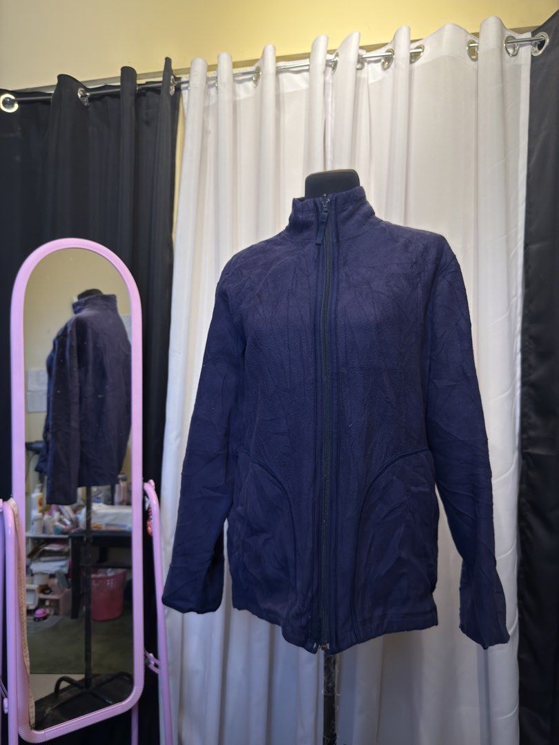 Reversible Fleece Jacket with Nordic Pattern (Category: Coats, Jackets and Outerwear) located in Pulilan. Submitted by _sevegn (Listing ID 1462305106, Image 2). Description: - Reversible - Lightweight fleece jacket - Features a cool Nordic-inspired pattern - Zip-up front with a stand-up collar - Two convenient front pockets - Ideal for layering or wearing solo - Comfortable and warm.