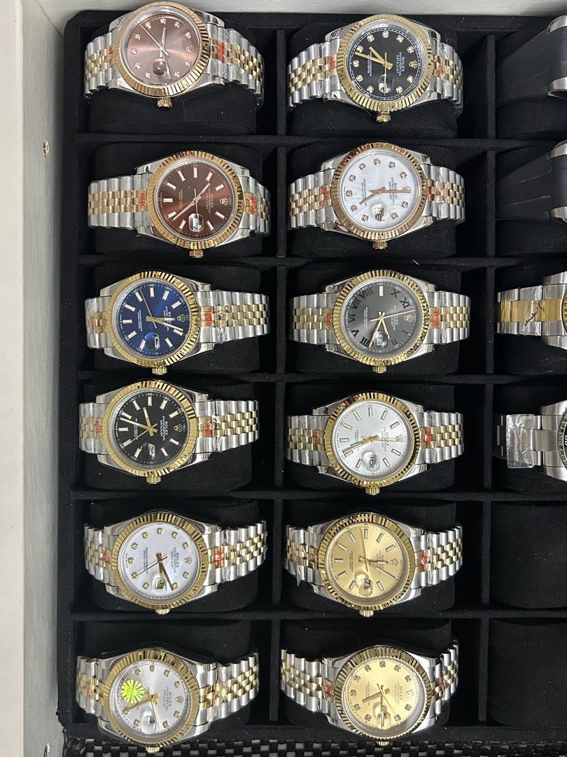 Rlx djust 36-41mm - Various Models Available (Category: Men's Watches) located in San Juan City. Submitted by wristcheckdiaries (Listing ID 1462277191, Image 3). Description: -rox dj 36-41 available. - Wide selection of styles and dial colors. - All watches feature the iconic Oyster bracelet. - Some models include a fluted bezel. - Ideal for watch collectors and enthusiasts. - A classic and timeless timepiece. - Please check photos for specific m
