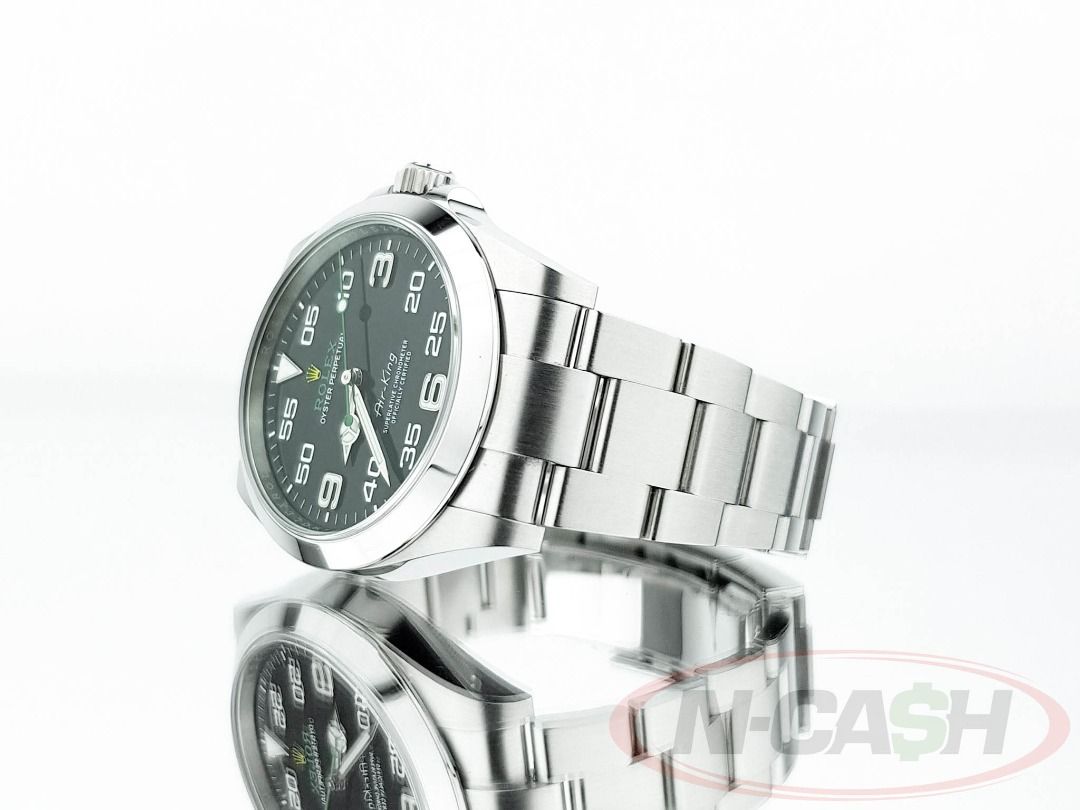 Rolex Air-King 40 (Category: Luxury Watches) located in Quezon City. Submitted by luxury_by_n-cash (Listing ID 1462299390, Image 2). Description: Rolex Air-King 40 Ref. 126900 October 2023 Rolex warranty until 2028 Watch comes with Rolex guarantee card, manuals, green tag, and in Rolex double box PhP 498,000.