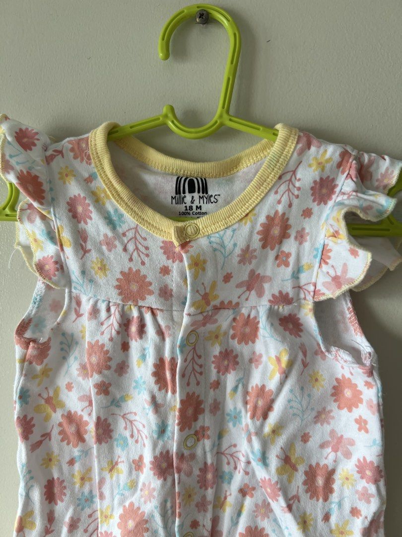 Romper (Category: Babies & Kids Fashion) located in Mandaluyong City. Submitted by prelovedbyshayne (Listing ID 1462278014, Image 3). Description: - Millie and Miles floral romper - used twice -Size: 18 months -bought in US -Price: 170+sf -Location: Mandaluyong -MOP: Gcash/BDO/GoTyme -RFS: decluttering.