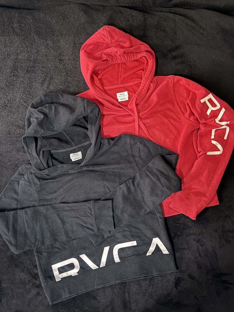 RVCA Hoodies (Category: Hoodies) located in Paranaque City. Submitted by im_depot_ph (Listing ID 1462376776, Image 1). Description: RVCA HOODIES for Women XS Used Decluttering/Unloading Collections 990 aspack Free Shipping .
