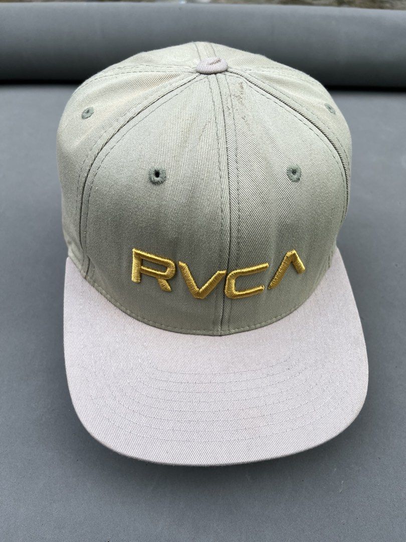 RVCA SNAPBACK (Category: Caps & Hats) located in Quezon City. Submitted by kentstuff (Listing ID 1462300103, Image 2). Description: RVCA SNAPBACK CAP -OSFA -GOOD CONDITION -ISSUE NASA PIC -NEEDWASH -COLORATE 8/10 DISCLAIMER: This is a thrifted item. All brands, logos, and trademarks belong to their rightful owners. We’re here to rehome great pieces — no brand affiliation intended..