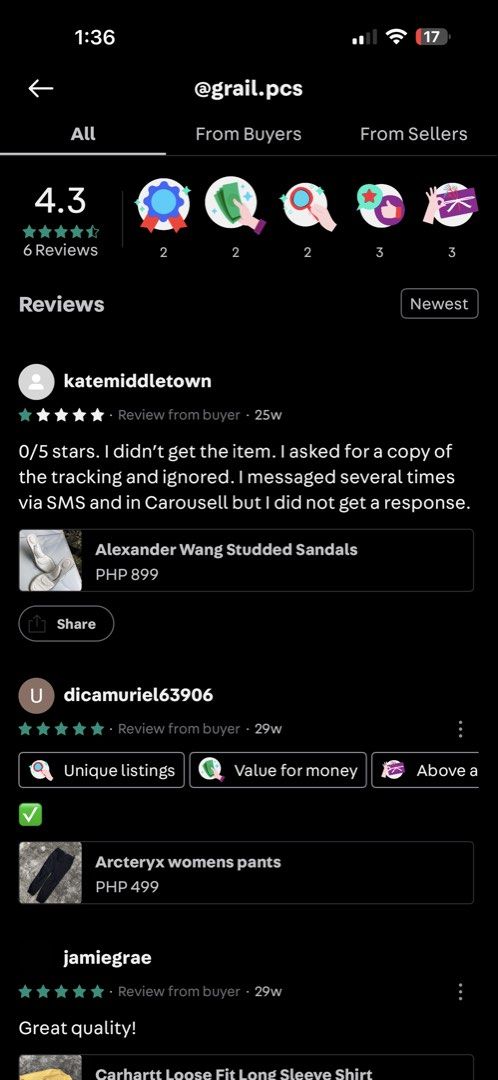 S c a m m 3 r number 2 (Category: Caps & Hats) located in Davao. Submitted by katemiddletown (Listing ID 1462424129, Image 2). Description: Seller is a scammer. Took my money. Never shipped the item. Ignored my follow up messages. .