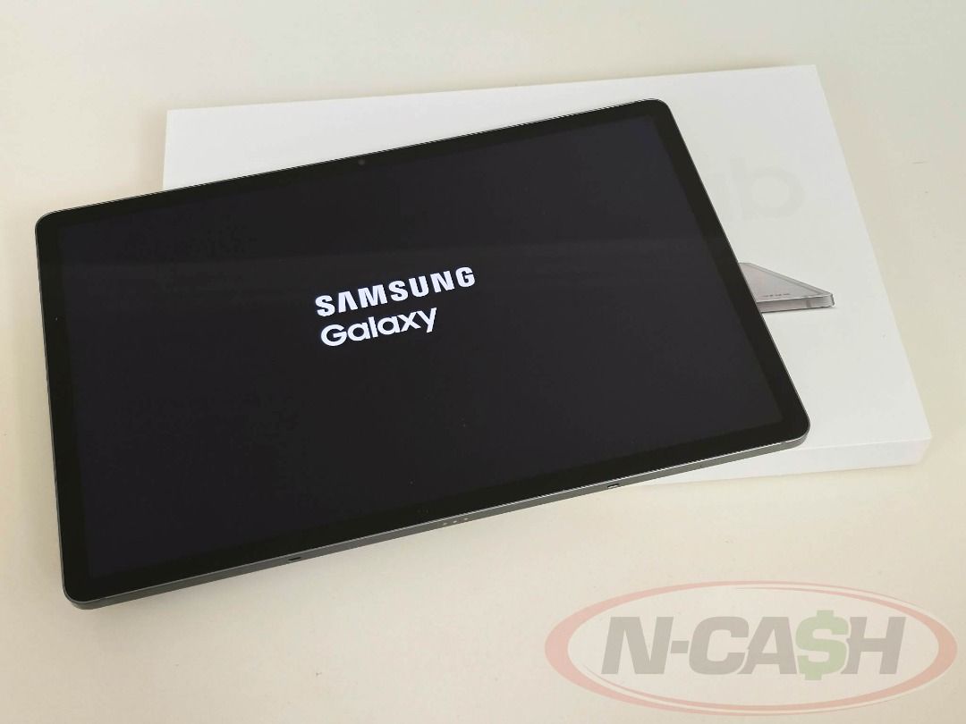 Samsung Galaxy Tab S9 FE Plus 5G (Category: Android) located in Quezon City. Submitted by luxury_by_n-cash (Listing ID 1462299739, Image 2). Description: Samsung Galaxy Tab S9 FE Plus 5G SM-X616B Gray 128GB Storage expandable up to 1TB via external SD card slot 8GB ROM 5G-capable Openline Appearance is at least 9 out of 10 Perfect working condition Complete standard retail package with S-pen and original box PhP 16,800.