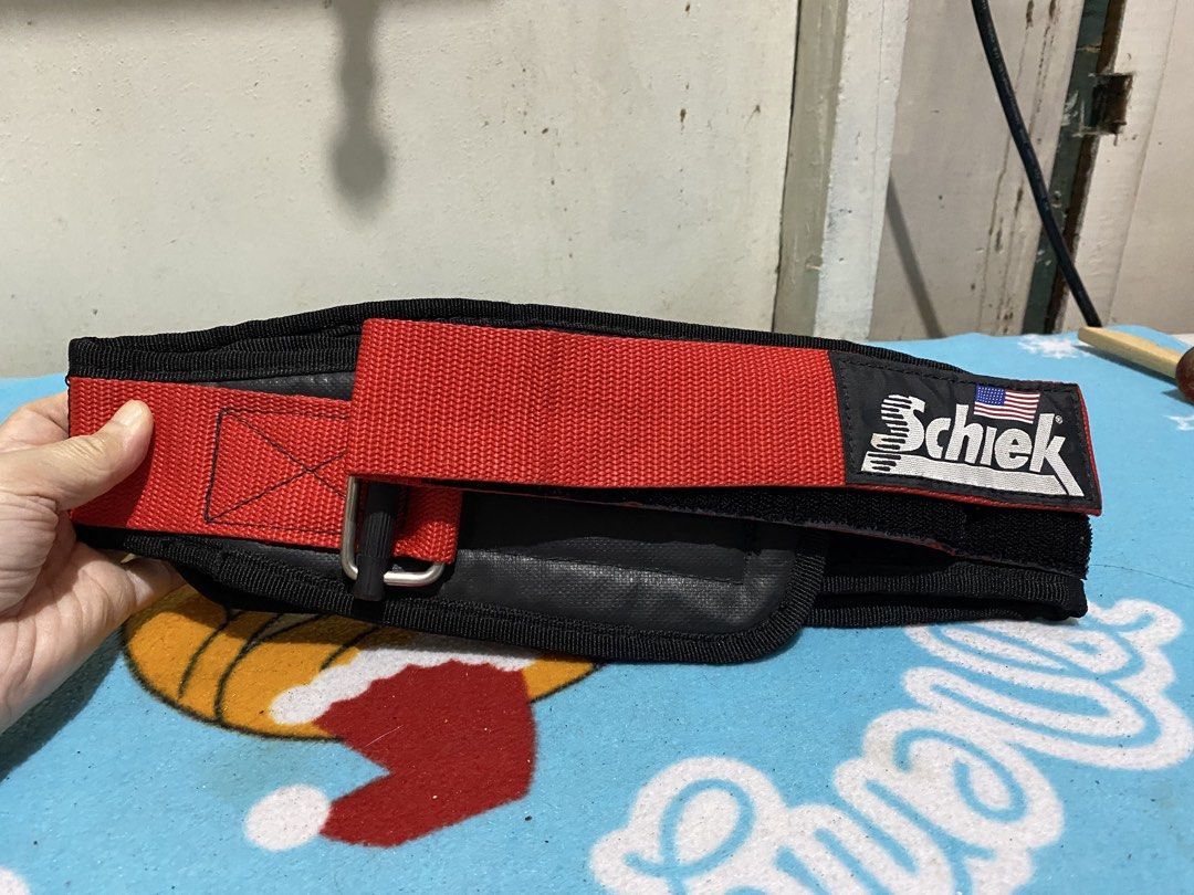 Schiek 3004 Weightlifting Belt Size S (Category: Weights & Dumbbells) located in Manila. Submitted by resi.diaz (Listing ID 1462419762, Image 2). Description: - Schiek Weightlifting Belt - Color: Black and Red - Size: S (fits 27"-32" waist) - Made in USA - Provides excellent support for lifting .