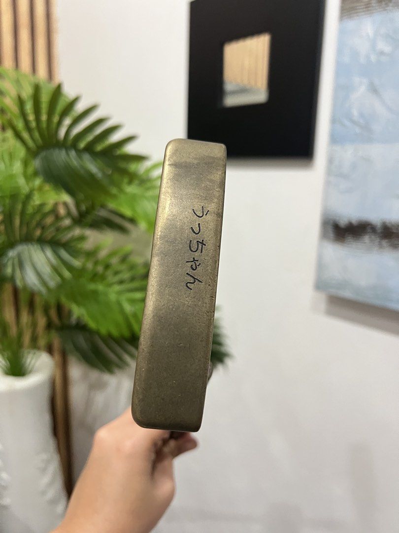 Scotty Cameron PING A-Blade Balance-Up Putter (Category: Golf) located in Manila. Submitted by livefish.26c802 (Listing ID 1462416727, Image 1). Description: - Vintage Scotty Cameron PING A-Blade putter - Features 'Balance-Up' inscription - Minor cosmetic wear on face and body (consistent with age) - Grip with 'Scotty Cameron' branding - Ready for the golf course!.
