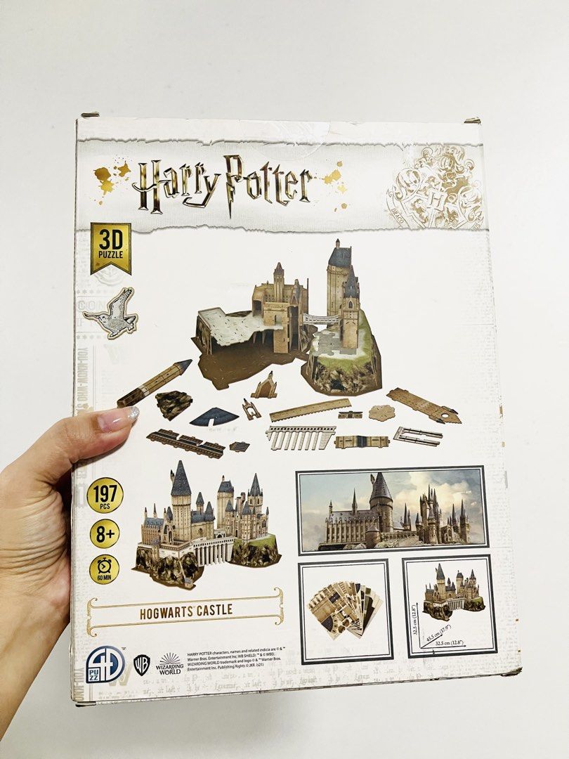 Sealed Harry Potter 3D Puzzle Castle (Category: Board Games & Puzzles) located in Caloocan City. Submitted by epicogiftshop (Listing ID 1462371706, Image 2). Description: .
