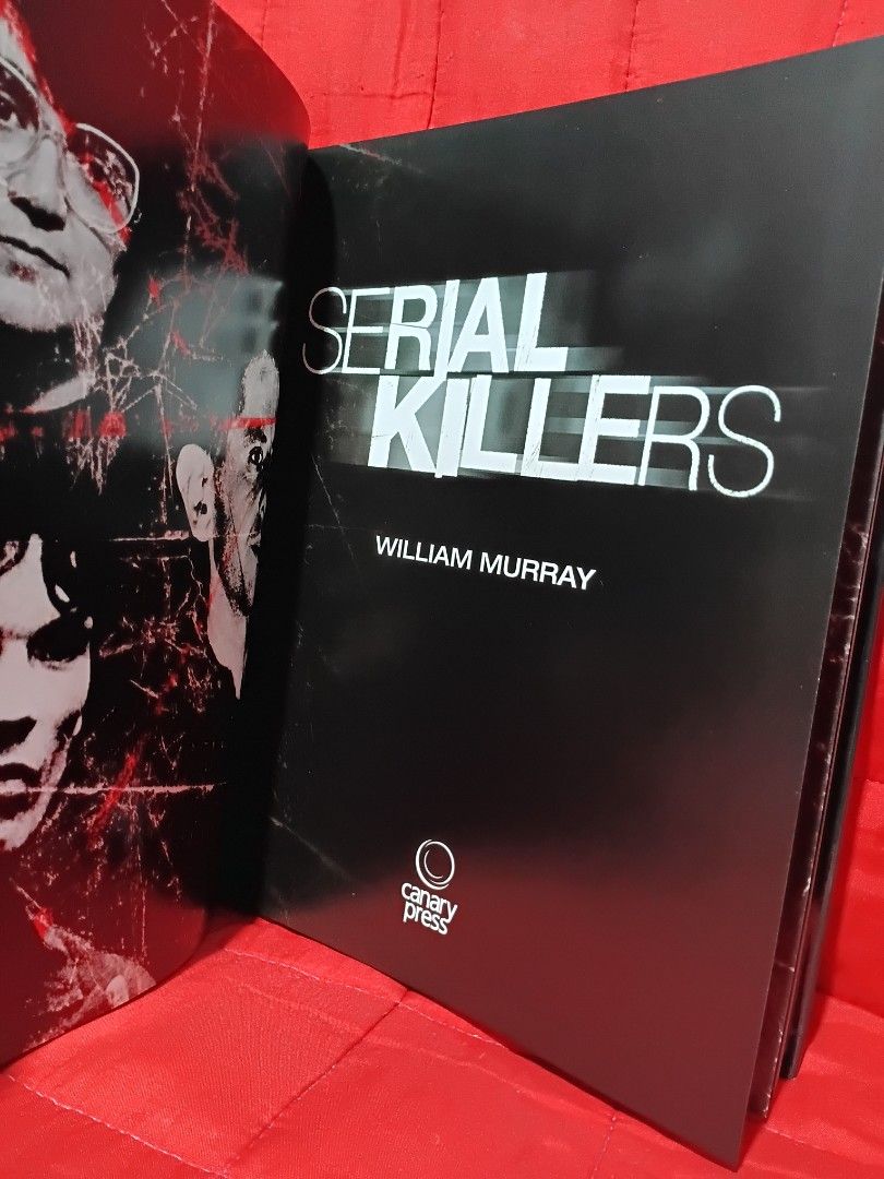 Serial Killer -Notorious Killers who Lived Among Us (Category: Storybooks) located in Manila. Submitted by krishna_ayanami (Listing ID 1462436914, Image 2). Description: - Title: Serial Killers - Notorious Killers Who Lived Among Us - Author: William Murray - Type: Non-fiction - Explores the lives of notorious serial killers - Condition: Good.