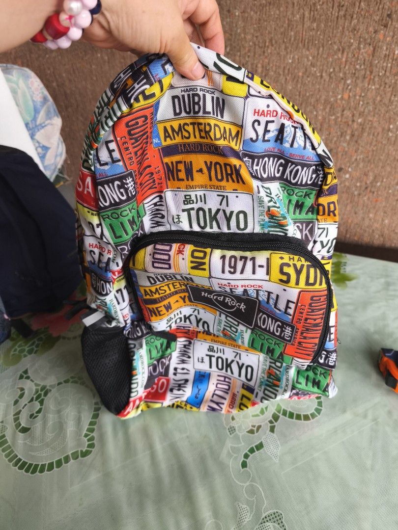 Set of 3 (Category: Backpacks) located in San Juan City. Submitted by vingabby (Listing ID 1462298221, Image 1). Description: bundle of 3 .. size : SML the last backpack is foldable .