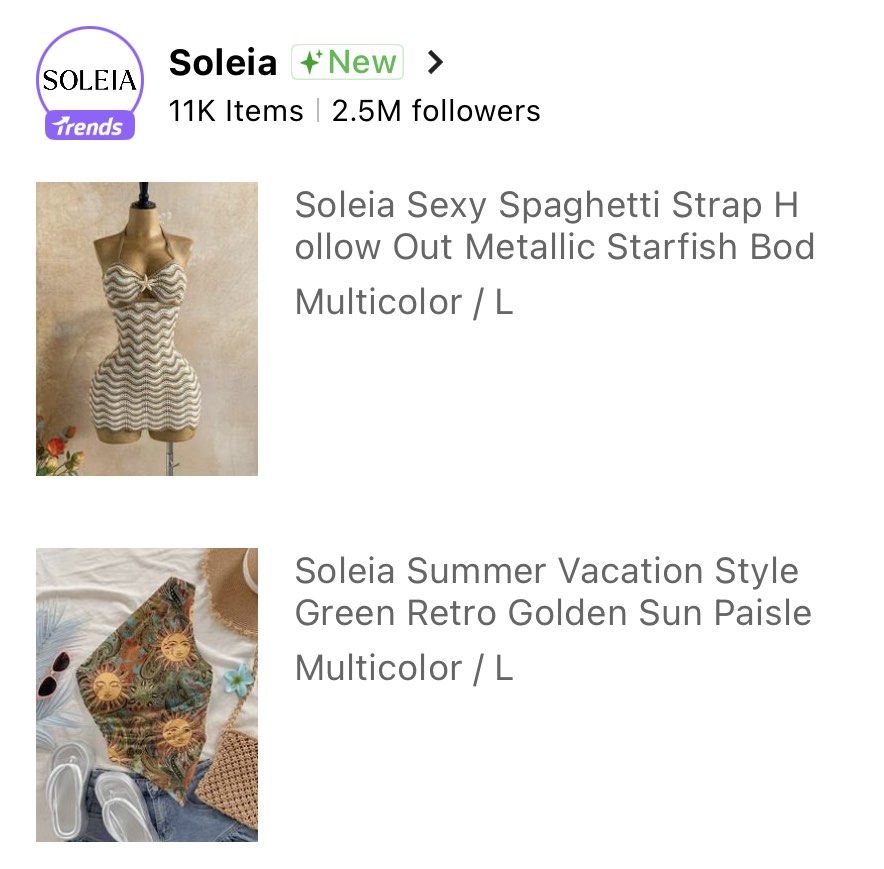 Shein L (Category: Dresses) located in Quezon City. Submitted by rr_fr (Listing ID 1462379890, Image 2). Description: Brand new Shein (Large) 600 original price Rfs: Wrong size.