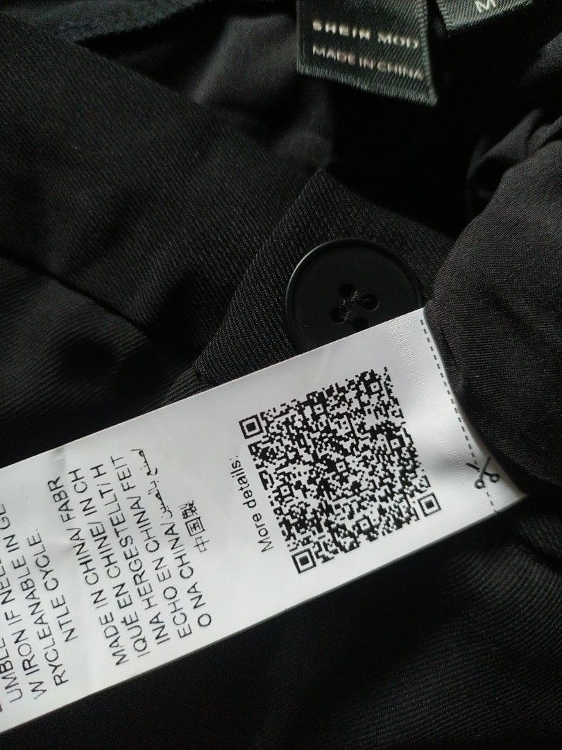 Shein slacks medium with free item (Category: Other Bottoms) located in Manila. Submitted by timtam04 (Listing ID 1462436002, Image 3). Description: waistline 28 length 42inches.