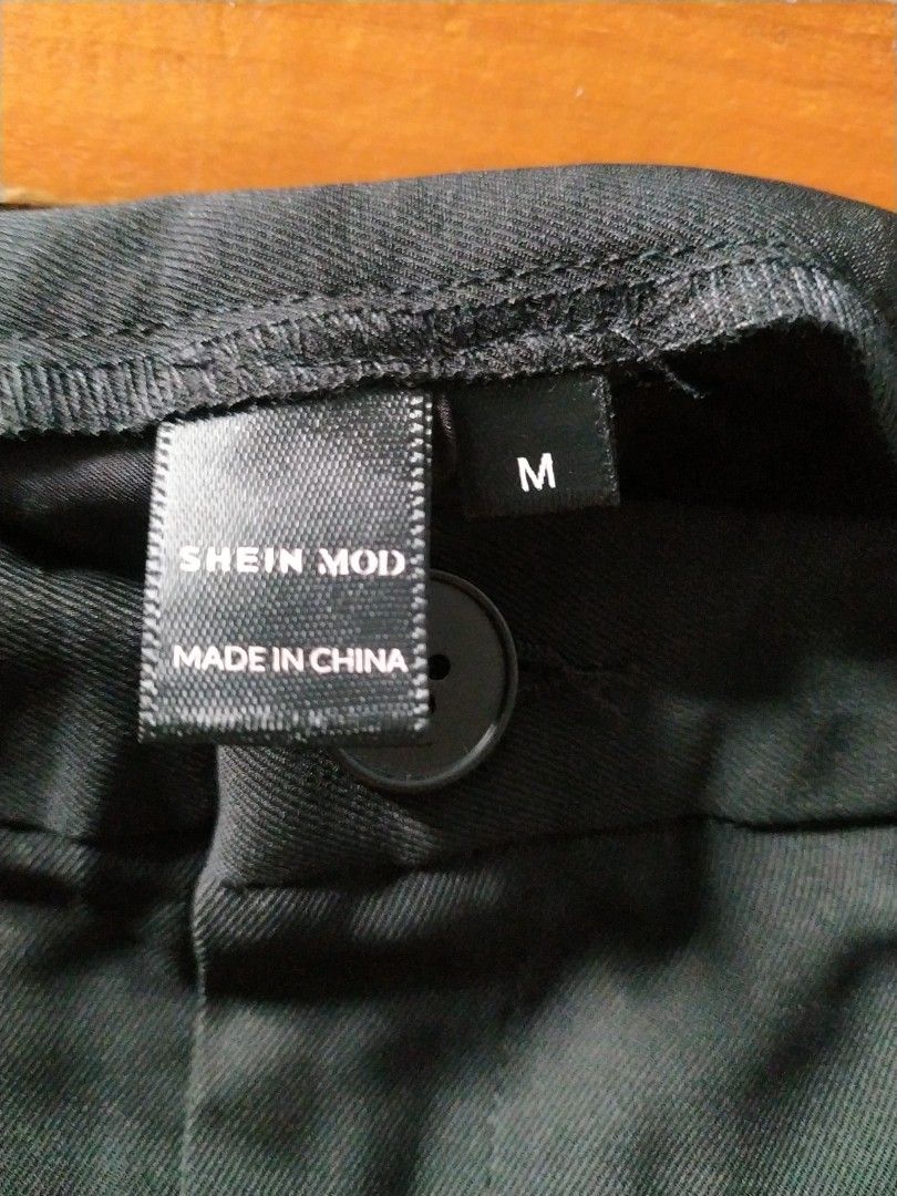 Shein slacks medium with free item (Category: Other Bottoms) located in Manila. Submitted by timtam04 (Listing ID 1462436002, Image 2). Description: waistline 28 length 42inches.