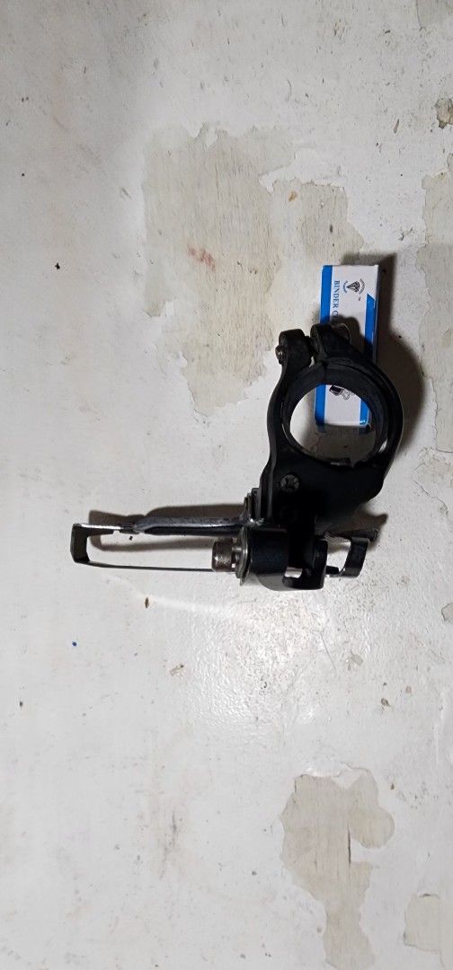 Shimano Sora Front Derailleur Clamp-on (Category: Bicycles) located in Magalang. Submitted by jnd.comia (Listing ID 1462341635, Image 2). Description: - Shimano Sora front derailleur - Clamp-on type - Good working condition - Ideal for new bike builds or upgrade RFS: Upgraded.