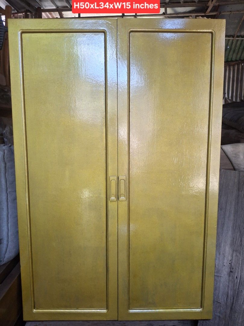 Shoe rack/Shelving Cabinet (Category: Shelves, Cabinets & Racks) located in Pasig City. Submitted by mcjapansurplus (Listing ID 1462436471, Image 1). Description: Japan Surplus Repainted door 50x35x15 inches.