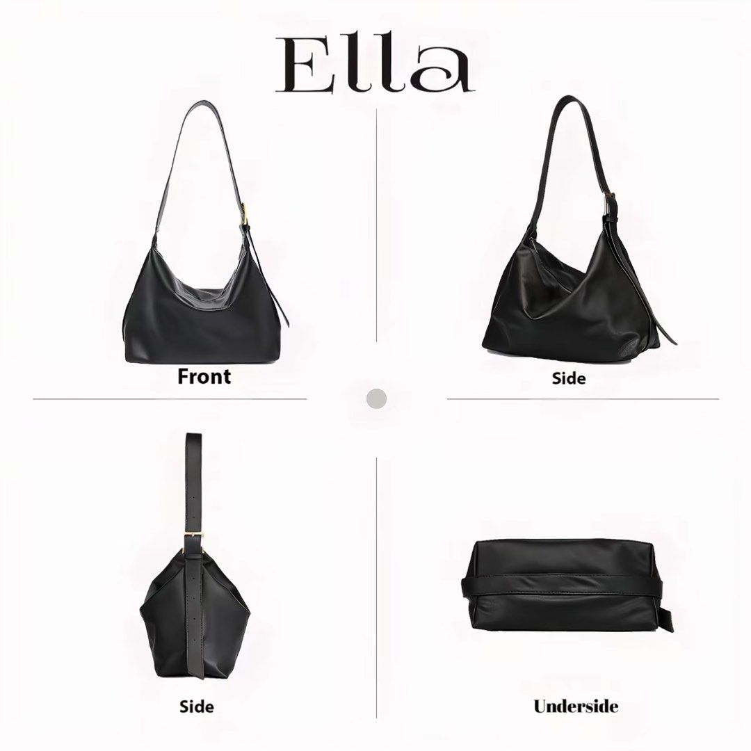 Shoulder / Body Bag - Brown (Category: Shoulder Bags) located in Manila. Submitted by mrgfp (Listing ID 1462336732, Image 3). Description: Used ONCE only Bought for 350 RFS: Too big for my needs 😊 - Brand: Ella - Style: Shoulder Bag - Colors: Black, Brown, Gray - Dimensions: 36cm (W) x 26cm (H) x 18cm (D) - Design: Simple and chic - Ideal for: Everyday use.