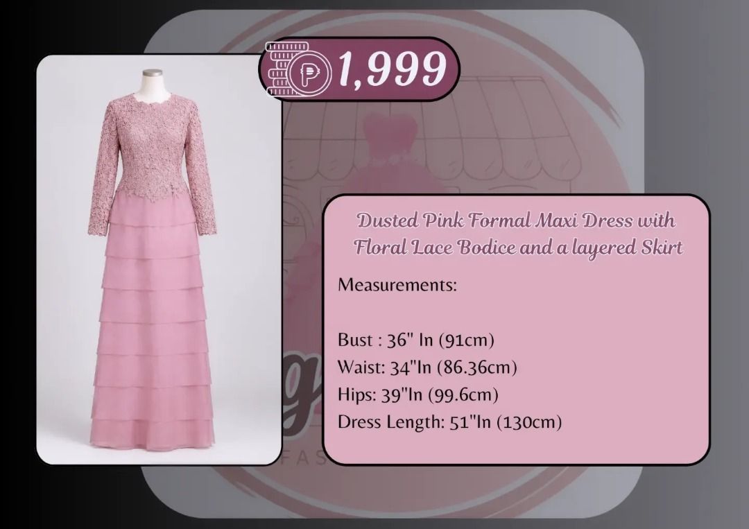 Simple Elegant Dress (Category: Luxury Apparel) located in Caloocan City. Submitted by aguirresclothingstore04 (Listing ID 1462378892, Image 1). Description: .