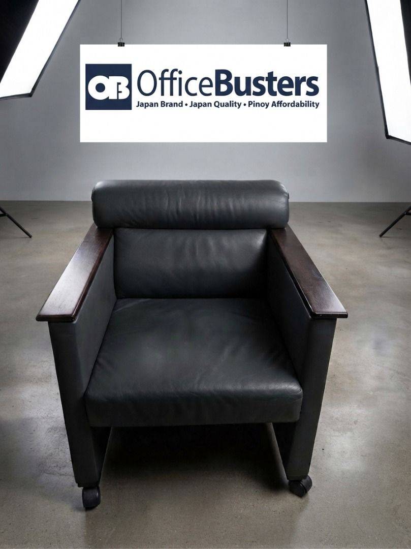 SINGLE SOFA (Category: Chairs) located in Valenzuela. Submitted by jesspesongco (Listing ID 1462305107, Image 1). Description: SINGLE SOFA BRAND: KOKUYO SIZE: L65cm W64cm H72cm PRICE: 2,500 ✔️Executive Office: Sturdy leather workstation chair with wood armrests. ✔️Mobile Lounge: Caster-wheeled chair for flexible breakout spaces. ✔️Accent/Reception: Sleek guest chair for lobbies and living spaces. 📍 LOCATION: OFFICEBUSTERS BALINTAWAK 👤 Look for 