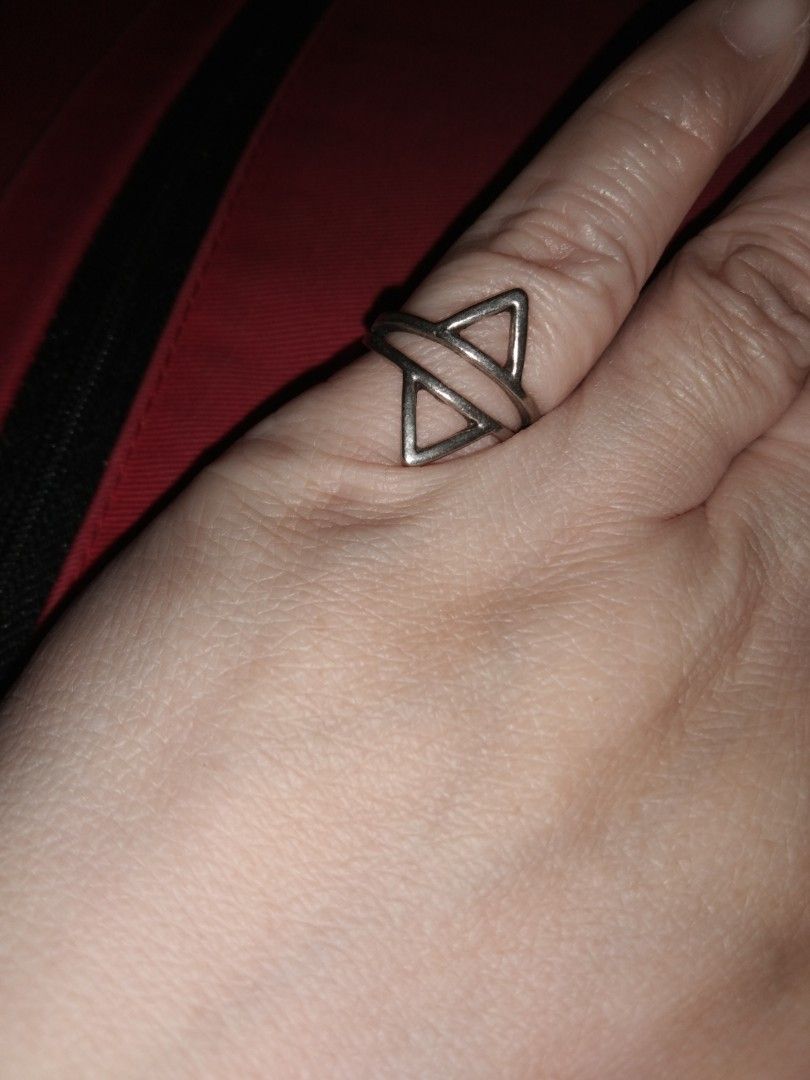 Size 7 double tria ring non tarnish (Category: Rings) located in Quezon City. Submitted by eidorableshop (Listing ID 1462265056, Image 1). Description: .