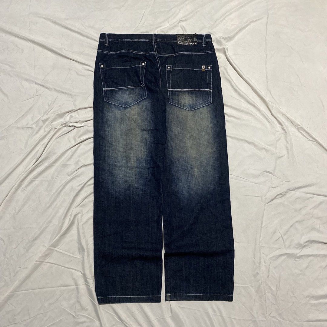 SOUTHPOLE BROWNTAB (Category: Jeans) located in Cebu City. Submitted by 1705.archives (Listing ID 1462373465, Image 1). Description: SOUTHPOLE BROWNTABS WAIST: 39 LENGTH: 44 THIGH: 15 HEM: 10 FLAWS: 🏷️PRICE: 3500 +shipping fee.