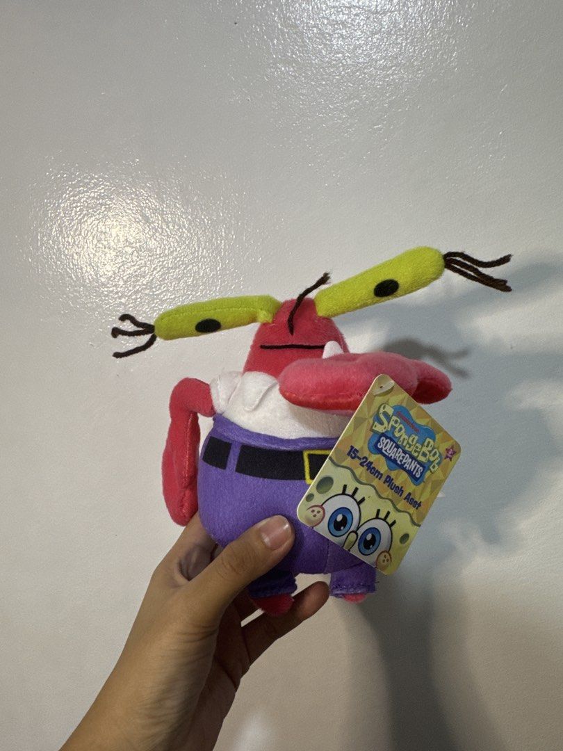 SpongeBob SquarePants Mr. Krabs Plush Toy (Category: Plushies & Soft Toys) located in Santa Ana. Submitted by tokiotokio (Listing ID 1462386752, Image 1). Description: PM FOR DETAILS ❌ NO TO JOY RESERVERS ❌NO RUSHING ❌ STRICTLY NO COD 🚚 LBC or J&T - COP, DOOR TO DOOR DELIVERY, LALAMOVE WITHIN PAMPANGA AREA ONLY ✅ PAYMENT FIRST, SF CARE OF BUYER 💰 MOP - GCASH , MAYA, GOTYME, Bank Transfer .